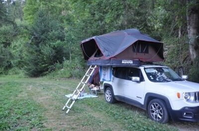 Escapade en tente de toit avec Wolo Outdoors - Ju on the road
